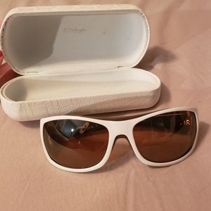 Oakley Sideways White Sunglasses